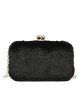 EVENING FURRY BAG  WITH CHAIN